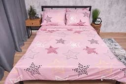 Підковдра Moon&Star Бязь Gold Люкс Alpha Pink Двоспальна 175x210 см - мініатюра 2