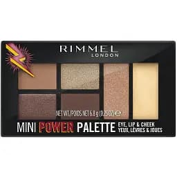 Палетка Rimmel Mini Power Palette №001, 6.8 г (8000019185661)