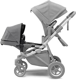 Прогулянкове крісло Thule Sleek Sibling Seat Grey Melange (TH 11000200) - мініатюра 3