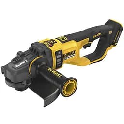 Шліфмашина кутова акумуляторна безщіткова DeWalt FLEXVOLT 54 B XR Li-lon, d=230 мм, 6000 об/хв, вага 4.7 кг, без акумулятора і зарядного пристрою (DCG460N)