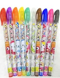 Набір гелевих ручок Солодкі мрії, 10 шт., із блиском та запахом, PVC