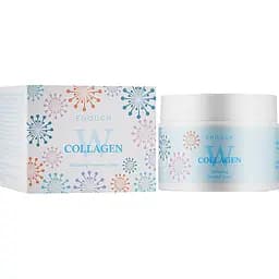 Освітлювальний крем для обличчя Enough W Collagen Whitening Premium Cream з колагеном 50 г - мініатюра 2