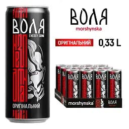 Напій енергетичний Моршинська Воля середньогазований 0.33 л - мініатюра 4