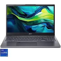 Ноутбук Acer 15.6'' Aspire 15 A15-51M, FHD IPS, процесором Intel Core i9-13900H (24M Cache, up to 5.40 GHz), 32GB LPDDR5, 1TB SSD, Intel Iris Xe, No OS, Steel сірий