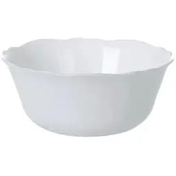 Салатник Luminarc Louis круглый стеклокерамика белый d12 см (V0725)