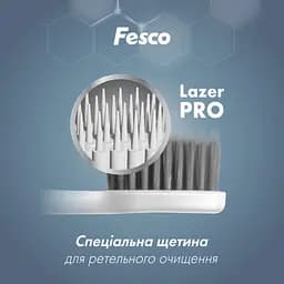 Зубна щітка Fesco Black & White Series Soft Чорна (4823098414124) - мініатюра 2