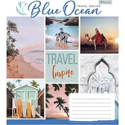 Набір зошитів 1 Вересня Travel Design A5 в лінію 96 листів 5 шт. - мініатюра 4