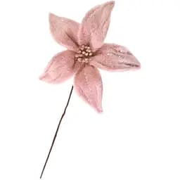 Квітка декоративна Yes! Fun Пуансетія пухнаста рожева 25 см (973547)