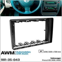 Перехідна рамка Volkswagen Passat B5 AWM 981-35-043 - мініатюра 4