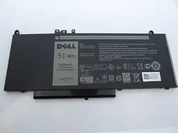 Акумулятор для ноутбука Dell Latitude E5550 G5M10, 6460 mAh (51Wh), 4cell, 7.4V, Li-Po, чорний