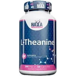 Амінокислота Л-Теанін Haya Labs L-Theanine 200 мг 60 капсул