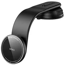 Автотримач з Бездротовий зарядний пристрій WIWU CH-327 Universal Automatic 15W Black - мініатюра 6