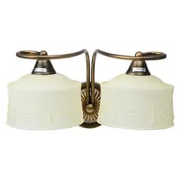 Бра Brille LK-210W/2 направленного света настенное накладное кантри E27