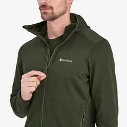 Флісова кофта Montane Protium Hoodie Oak Green XXL (1004-MPROHOAKZ15) - мініатюра 4