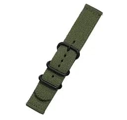 Нейлоновий ремінець Primo Traveller для годинника Garmin Vivoactive 4 Army Green - мініатюра 3