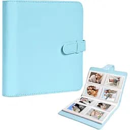 Фотоальбом для Fujifilm Instax Square SQ1, SQ6, SQ40, SQ20, SQ10, SP3, SQ Link на 288 фото, блакитний 