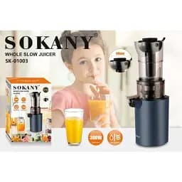 SOKANY Соковитискач комбінований SK-01003, темно-синій - мініатюра 2
