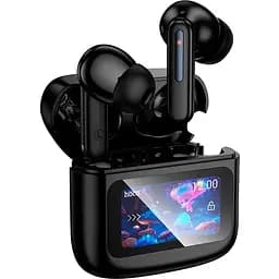 Бездротові навушники Hoco EQ14 Cool color true бездротовий BT headset with touch screen, BT5.4, 40mAh, 500mAh, 7h, black