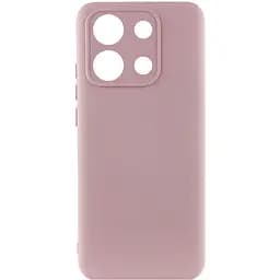 Чехол Silicone Cover Lakshmi Full Camera (AA) для Xiaomi Redmi Note 14S Розовый / Pink Sand