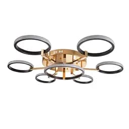 Люстра потолочная Brille светодиодная 90W NW G (BL-753S/7)