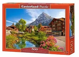 Пазл Castorland puzzle Кандерштег, Швейцария, 500 эл. (B-52363)
