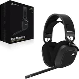 Ігрові навушники Corsair HS80 RGB Wireless Carbon (CA-9011235) [148144] - мініатюра 5