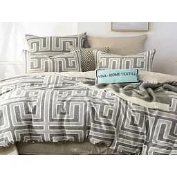 Комплект постільної білизни Ecotton 947-948 AB бязь євростандарт (24111)