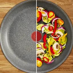 Сковорода Tefal Hard Stone 28см алюміній бакеліт сірий kuh0014377 - мініатюра 5