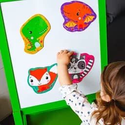 Магнітні бебі пазли "Динозаврики" Vladi Toys VT3208-16 - мініатюра 3
