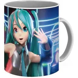 Кухоль GeekLand Вокалоїди Vocaloid Хацуне Міку Hatsune Miku Дива VC 02.13 330 мл різнобарвний - мініатюра 3