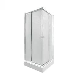 Набор Qtap душевая кабина Presto CRM1099SP5 Pear + поддон Tern 309912C с сифоном