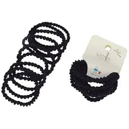 Набір резинок для волосся La-beauty "Міні" 0108-322-1 чорний, 100 штук в упаковці