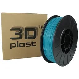 Пластик для 3D-принтера 3Dplast PLA 1.75 мм, 0.85 кг, turquoise (3DPLA17508BRZ)