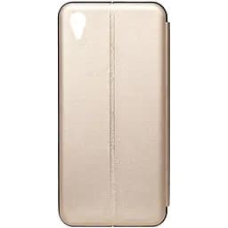 Чохол-книжка Toto Book Rounded Leather Case Vivo Y91c Gold - мініатюра 2