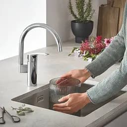 Змішувач для кухні Grohe Eurocube New 33202003 Хром - мініатюра 8