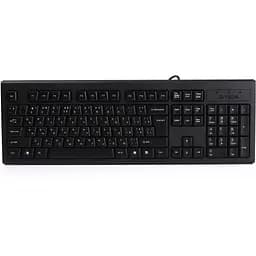 Клавіатура A4tech KRS-83 USB black, X-slim w/Ukr Comfort Key