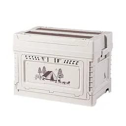 Туристичний складний контейнер ящик Naturehike CNH22SN019 50л + 5л (Світло-сірий)