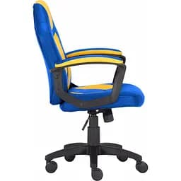 Геймерське дитяче крісло GT Racer X-1414 Blue/Yellow [132243] - мініатюра 3