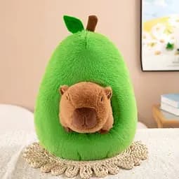 М'яка іграшка M 18186 "Капібара в авокадо", висота 31 см, наповнювач: синтепон (6900077181869)