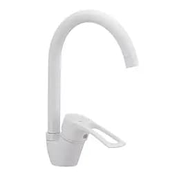 Смеситель для кухни Cron Hansberg 777-G white CR0792 Белый матовый