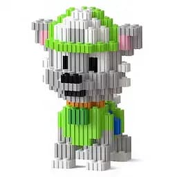 Дитячий конструктор Magic Blocks Щенячий патруль Роккі на 560 деталей (WWD-04)