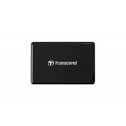 Зчитувач флеш-карт Transcend USB 3.1 RDF9K UHS-II Black R260/W190MB/s (TS-RDF9K2) - мініатюра 2