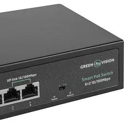 Комутатор мережевий Greenvision (GV-015-D-06+2P) - мініатюра 5