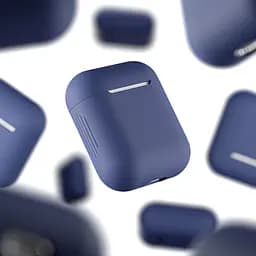 Чохол Apple для AirPods 2 New Silicone Case [Blue Horizon] [41357] - мініатюра 2