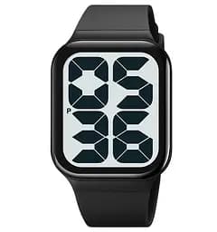 Часы цифровые наручные Skmei 1995 (Черный с белым)