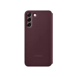 Чохол до мобільного телефона Samsung Smart Clear View Cover Galaxy S22 Plus Burgundy (EF-ZS906CEEGRU) - мініатюра 2