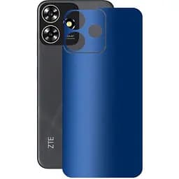 Захисна плівка StatusSKIN для ZTE Blade A73 Корпус Вініл Синій матовий