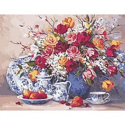 Картина за номерами Яскравий натюрморт ArtStory 50х65 см кольорова 000169371