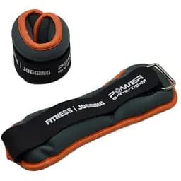 Утяжелители-манжеты для ног и рук Power System PS-4045 Ankle Weights (2 шт*0.5 кг) (PS-4045_Grey)