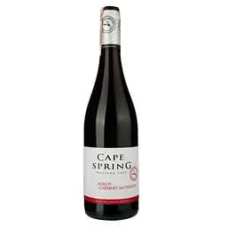 Вино Cape Spring Merlot-Cabernet 2018, червоне, сухе, 13%, 0,75 л (34676)